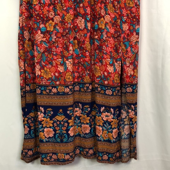 BLOOMCHIC Floral Bohemian Maxi Dress 
Size 14-16 - Picture 5 of 11